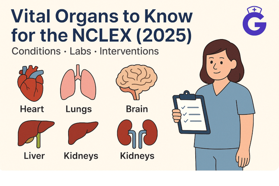 Vital Organs You Need to Know for the NCLEX (2025)