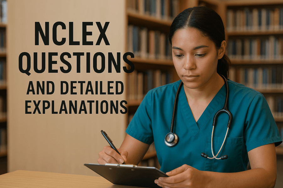 NCLEX Practice Questions and Explanations